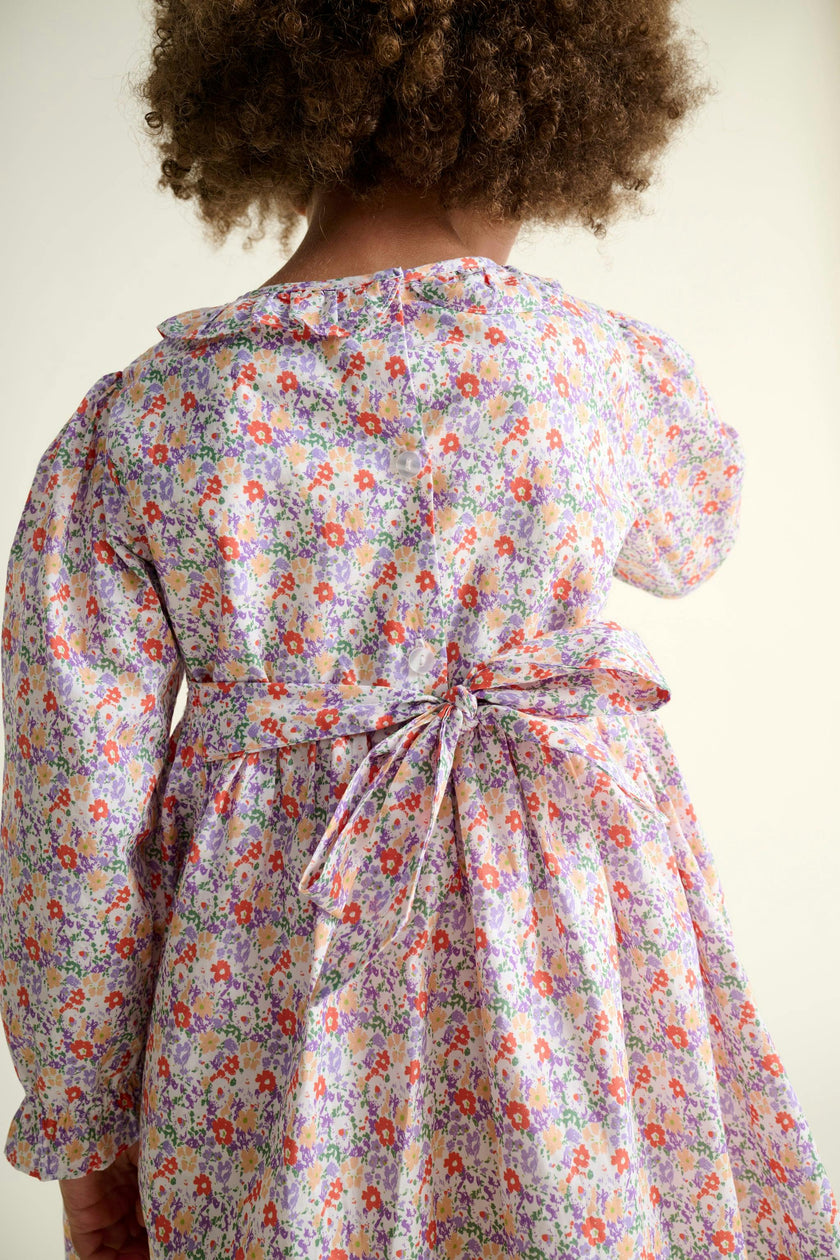 Smocked Girls Dress Coraline