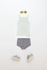 French Stripe Short