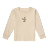 Organic Long Sleeve Tee - Mushroom