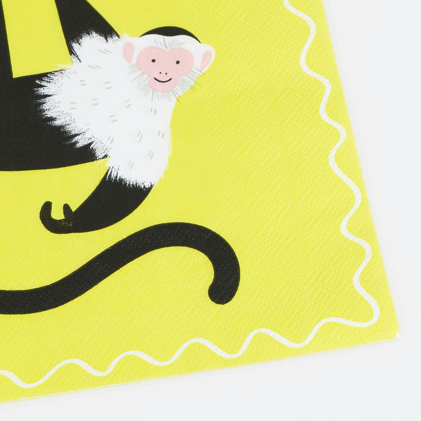 Jungle Jamboree Large Napkins