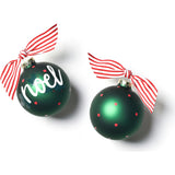 Balsam Noel Glass Ornament