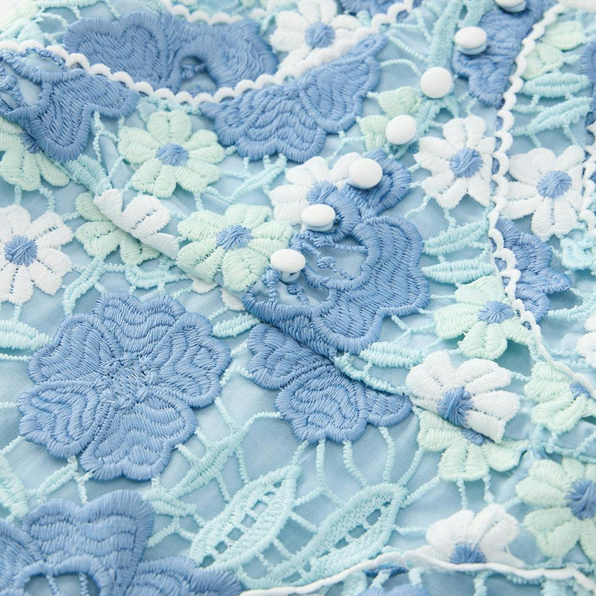 Jade Embroidered Mini Dress (Baby)