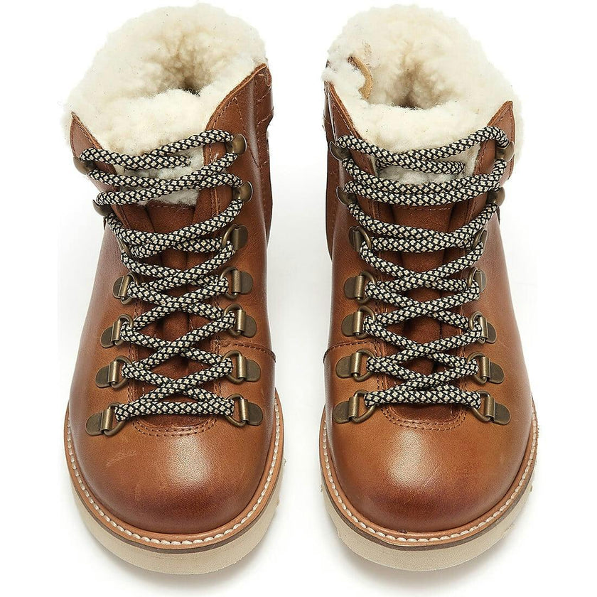 Eddie Fur Leather, Tan