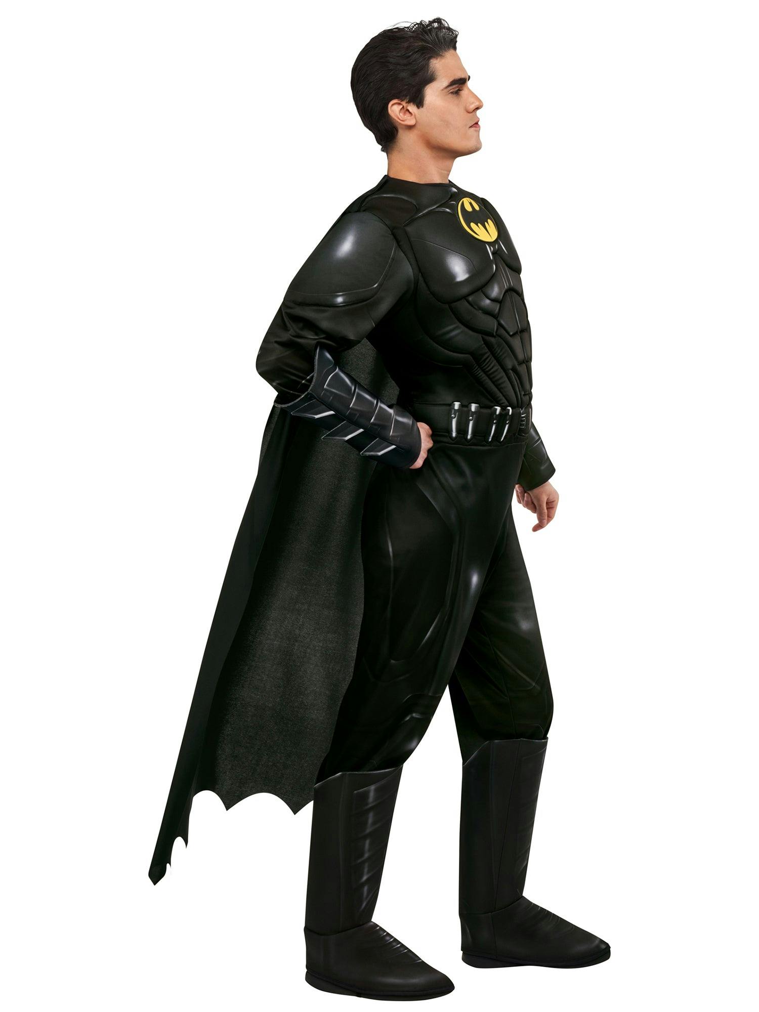 Men's The Flash Movie Batman Muscle Chest Costume - Deluxe