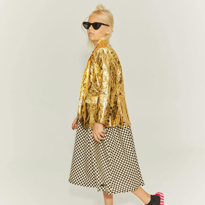 Chess Strap Dress