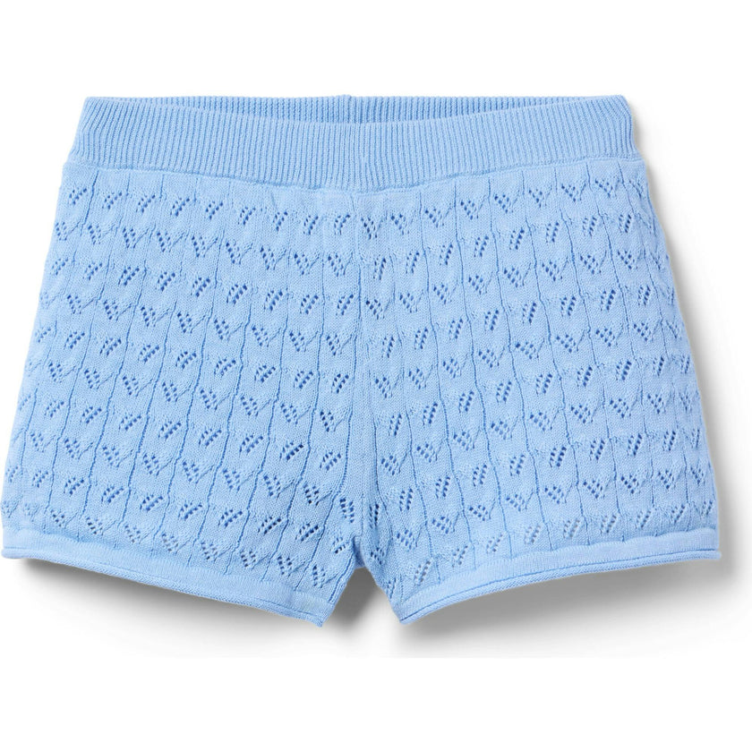 Pointelle Sweater Short