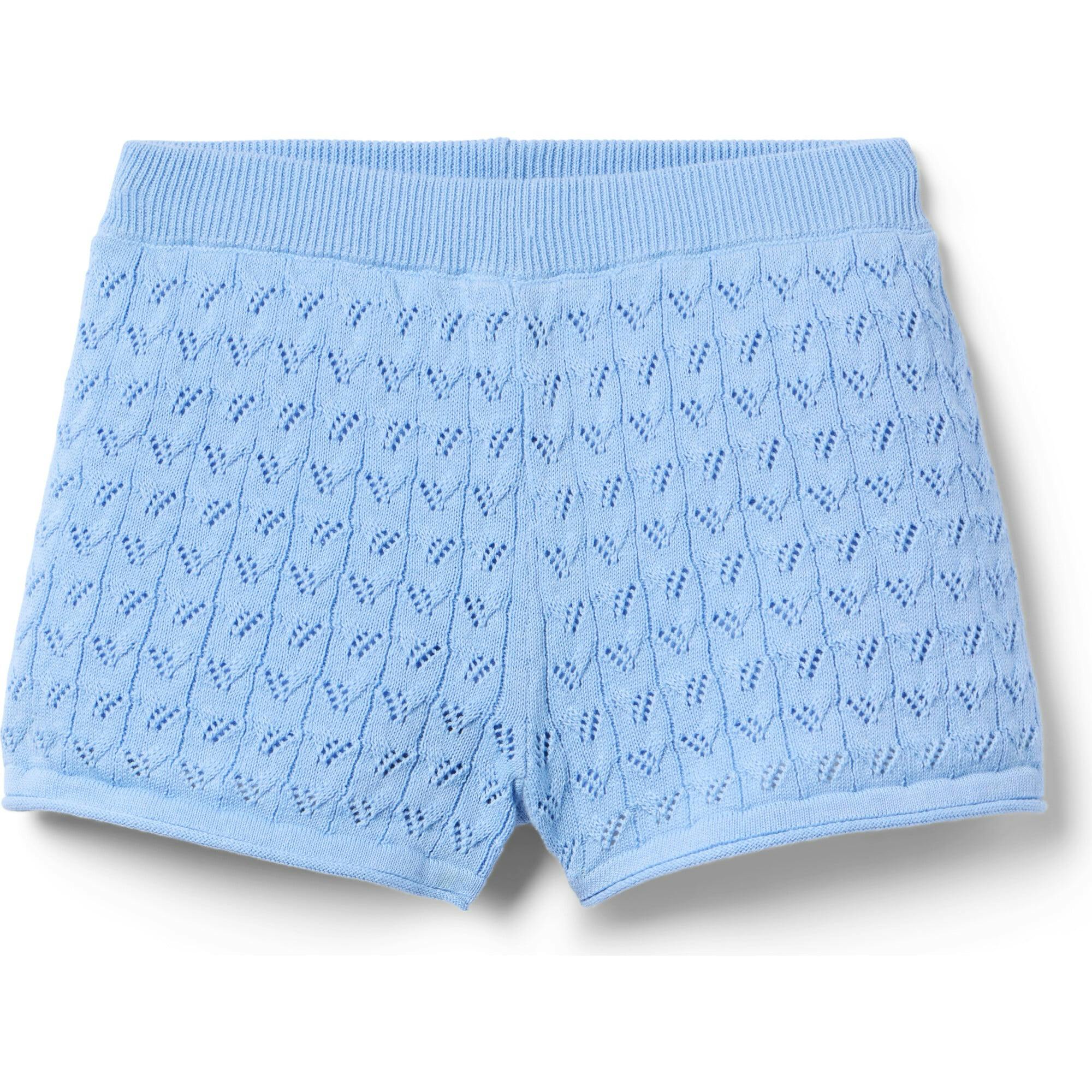 Pointelle Sweater Short