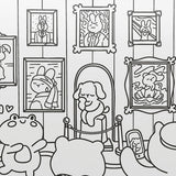 Art Maker: Cozy Coloring Kit - Around Town