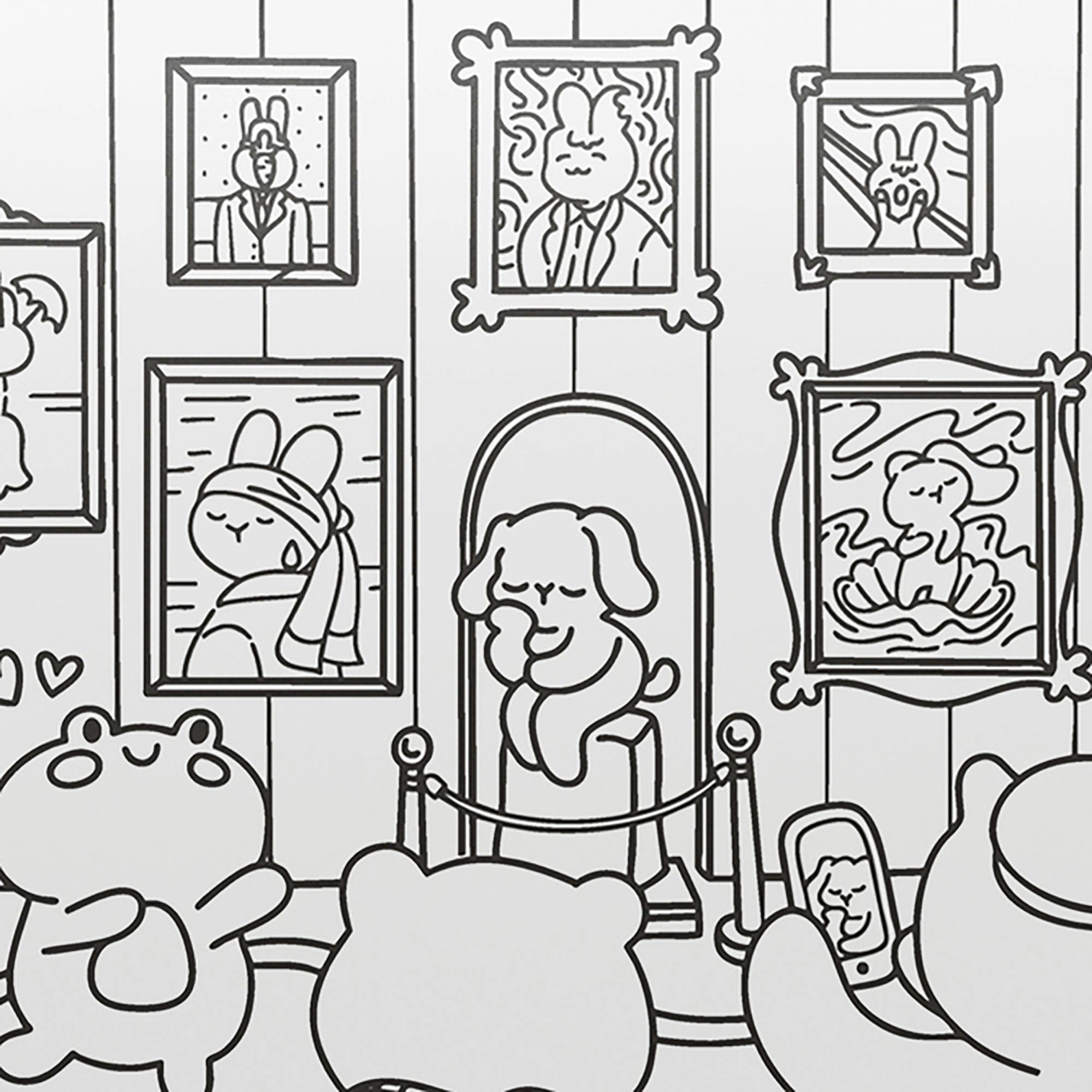 Art Maker: Cozy Coloring Kit - Around Town
