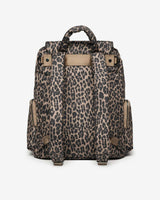 Alto Changing Backpack Brown Tonal Leopard