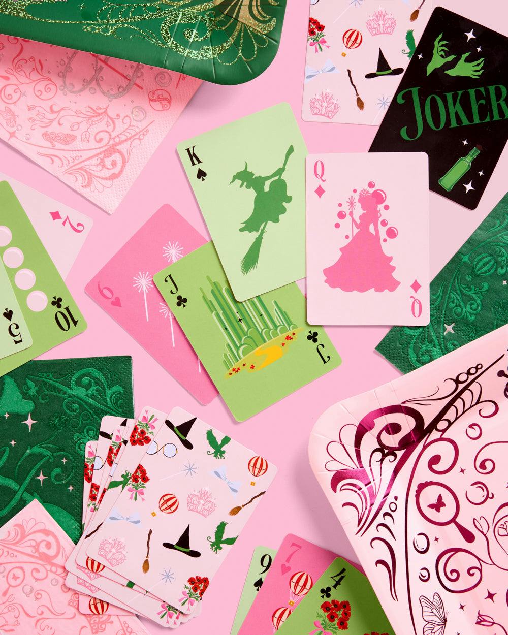 Holding Space Cards - 54 playing cards