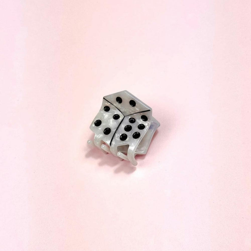 Dice Mini Hair Claw