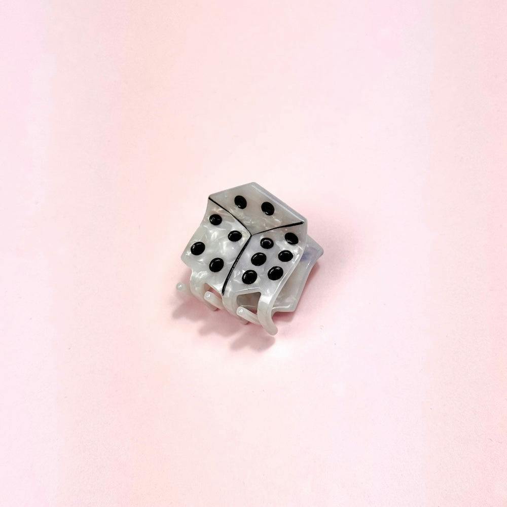 Dice Mini Hair Claw