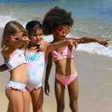 Pink Seashell Print Bikini