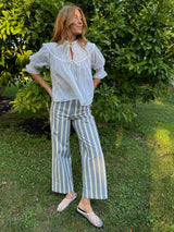 The Zinnia Top -  White