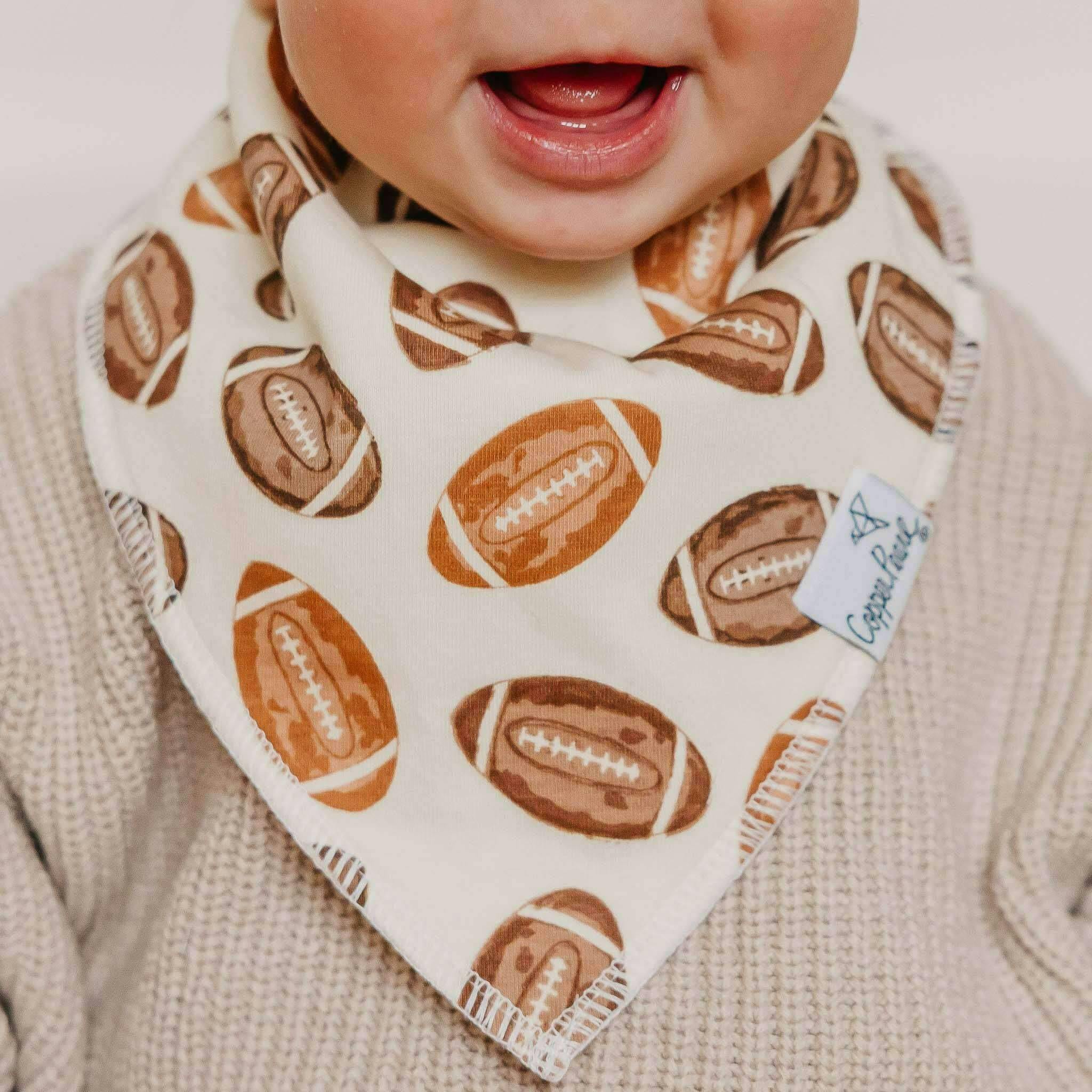 4 Pack Baby Bandana Bibs - Blitz