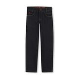 Regular Jeans Rinse Wash-Denim Trousers