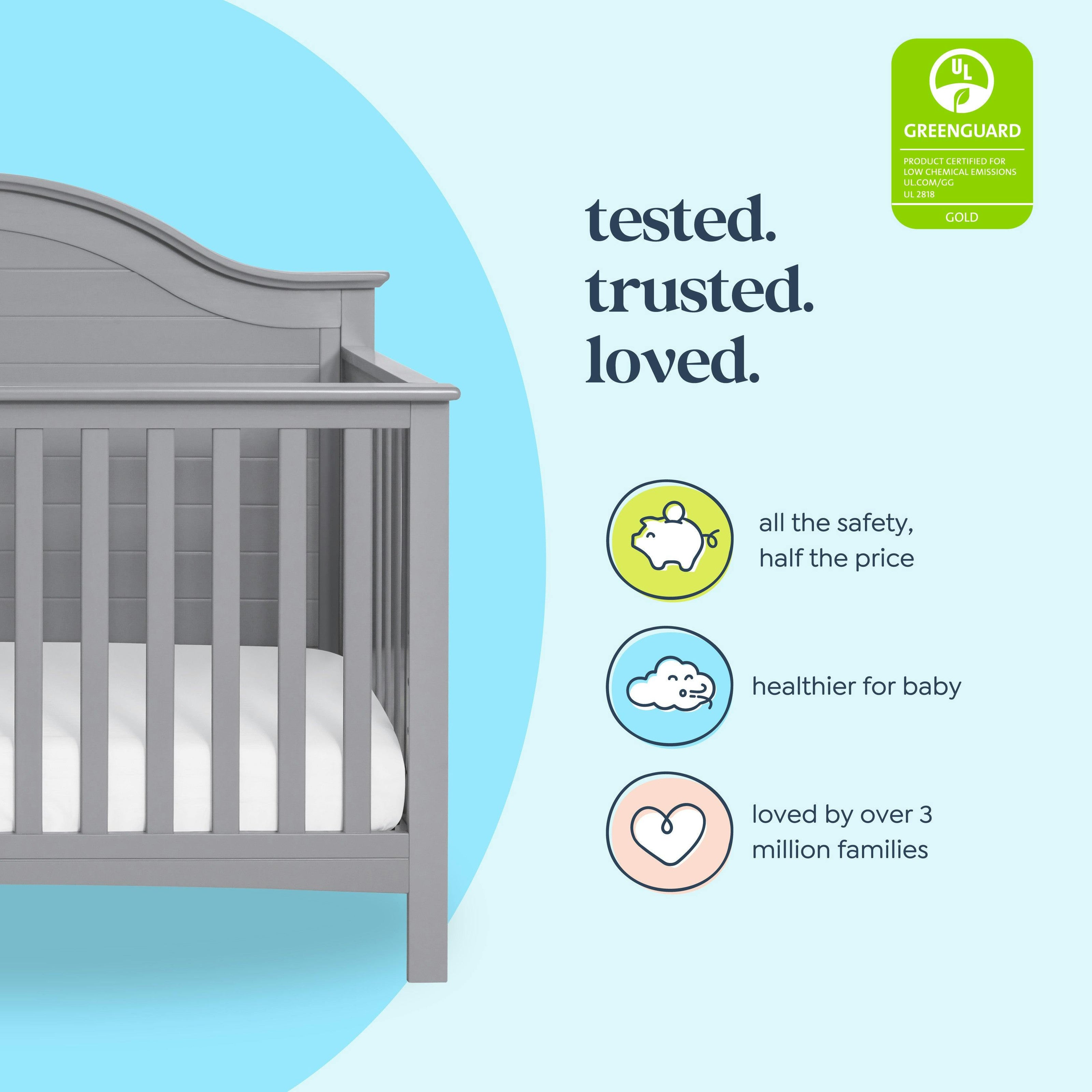 Carter's Nolan 4-in-1 Convertible Crib