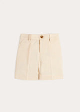 Tailored Shorts in Cream (4-8yrs)
