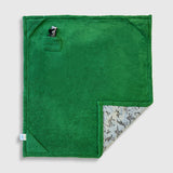Cozy Switch Blanket – Reversible Sherpa & Glow-in-the-Dark Blanket with Plush Toy Pocket, Glow Dino Bones