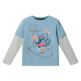 Two-Fer Graphic Tee | Basketball Raccoon