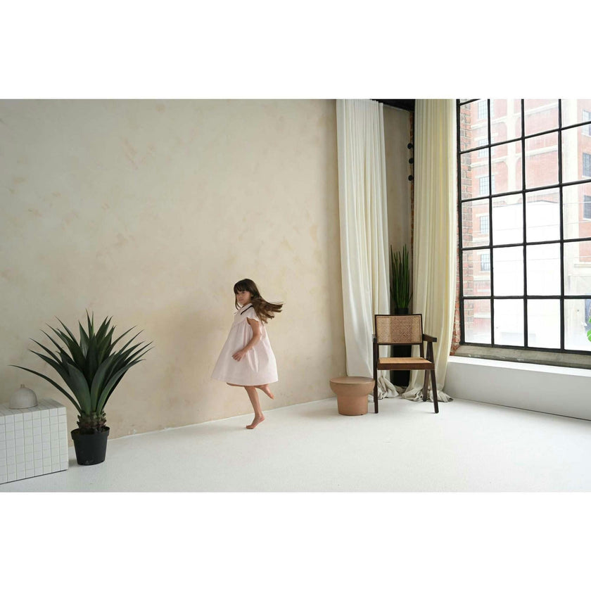 Lara dress (blush pink)