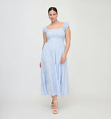 The Stella Nap Dress - Blue/White Stripe