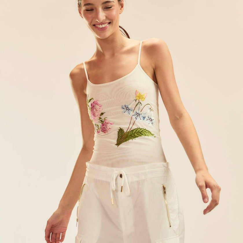 Wildflower Embroidered Cami