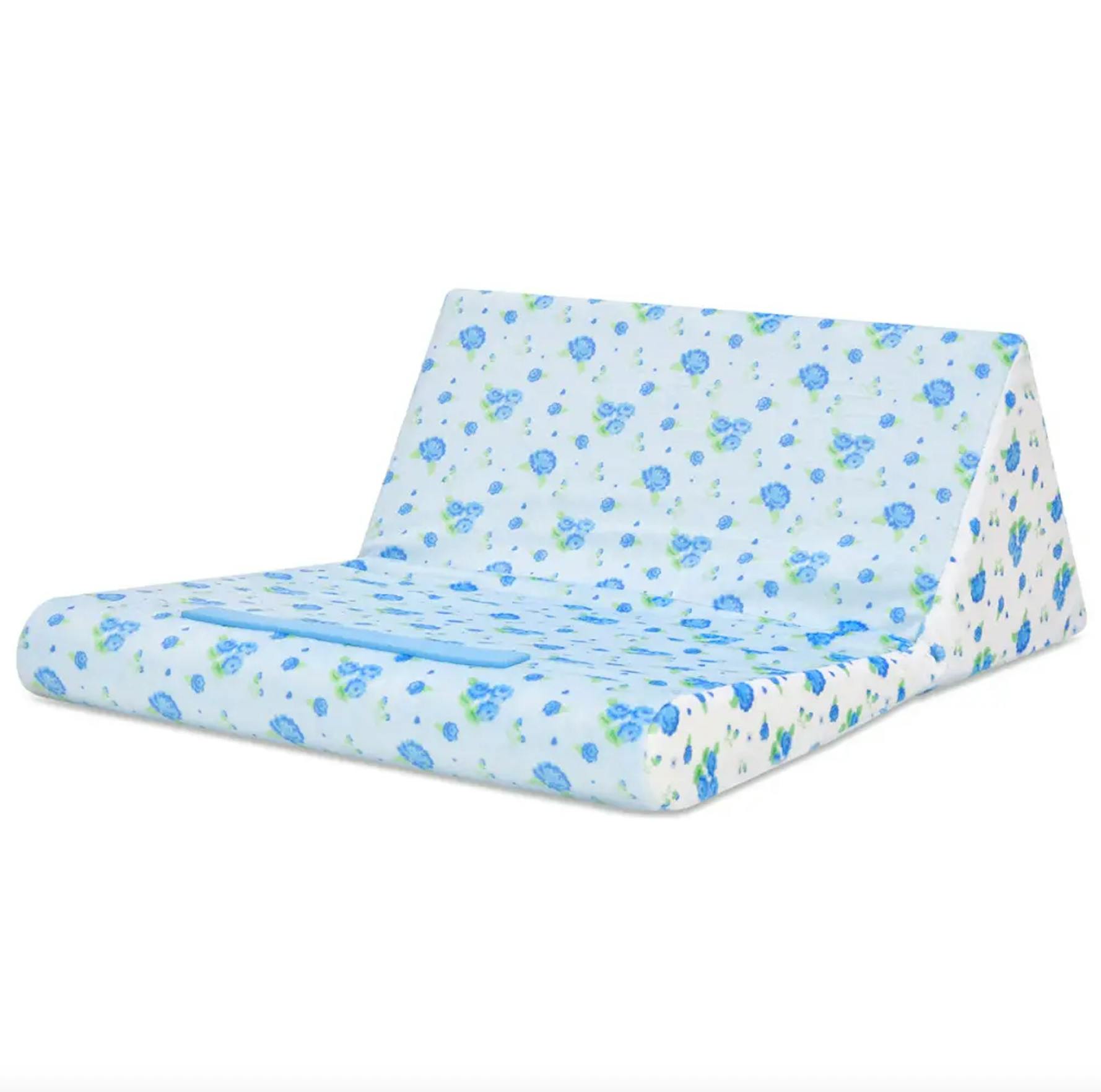 Blue Ditsy Tablet Pillow
