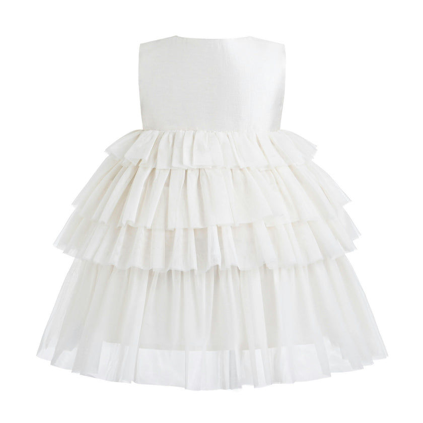 Cream Malia Tulle Dress