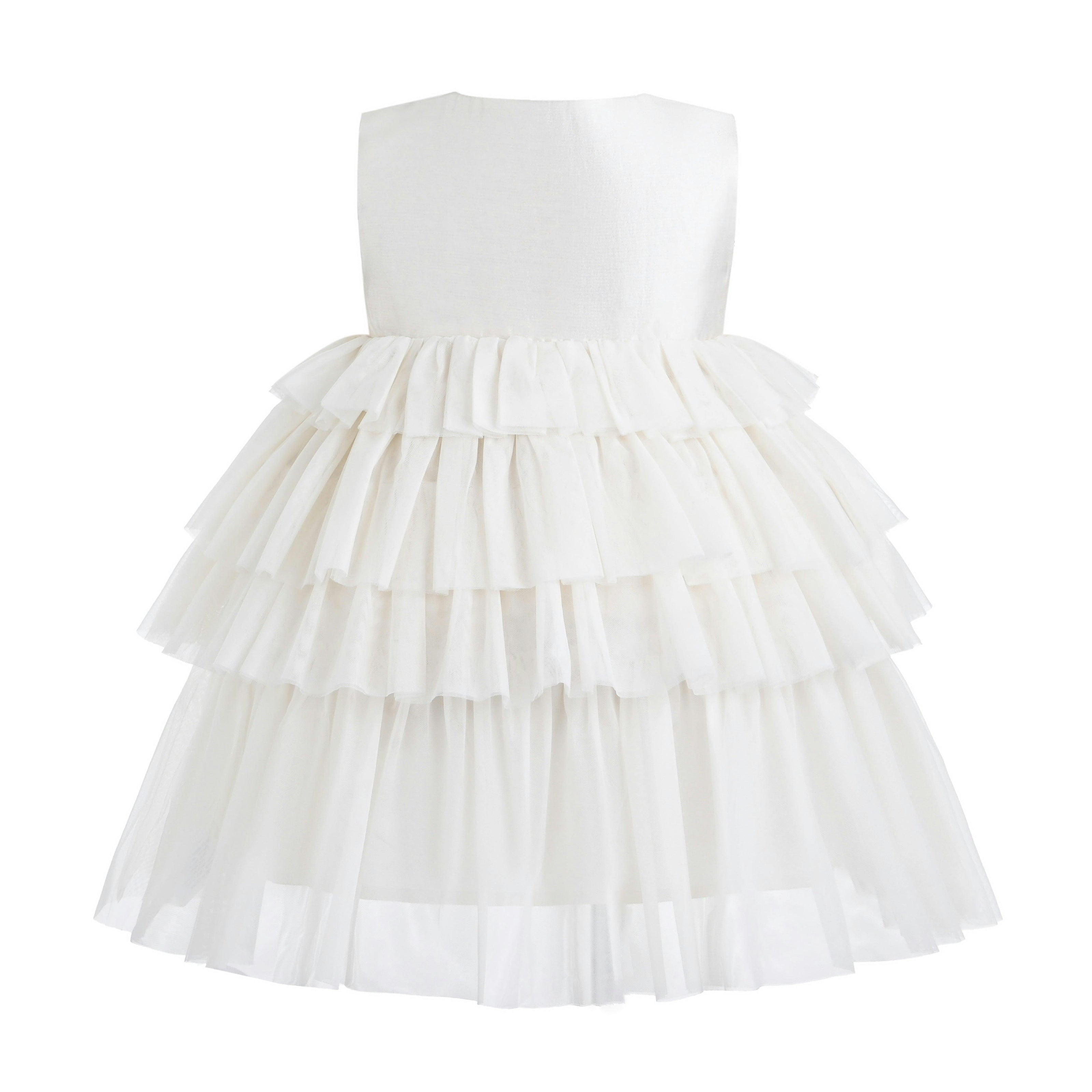 Cream Malia Tulle Dress