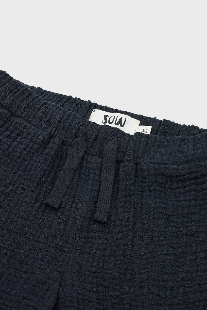 Organic Cotton Waffle Short