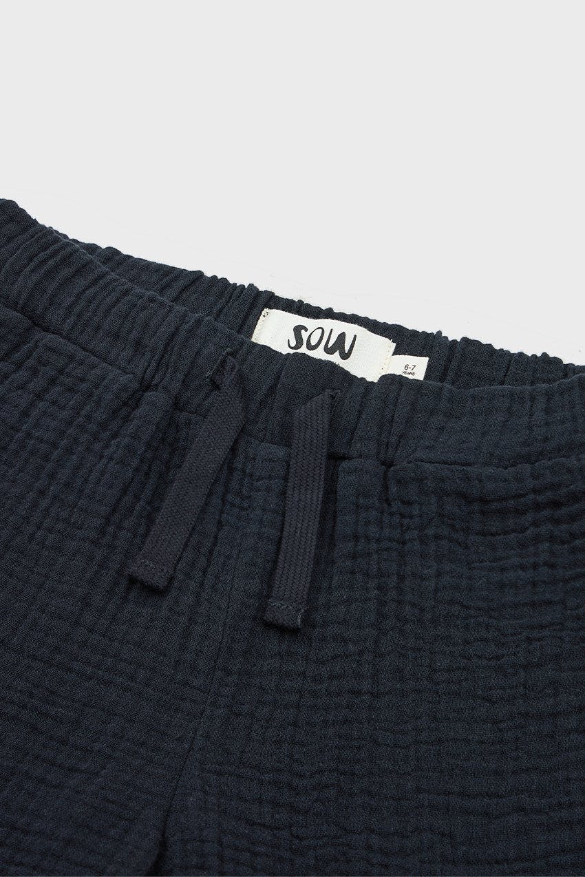 Organic Cotton Waffle Short