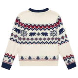 BONTON Winter Bear Jacquard Sweater