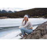 Triangle Color Block Hat (Snap On Pom Sold Separately)