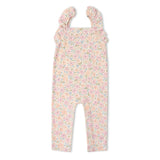 Organic Flutter Romper - Peony