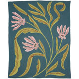 Flora Vision Knit Blanket