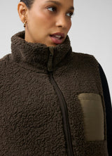 Sherpa Maternity Vest with Baby Carrier Insert