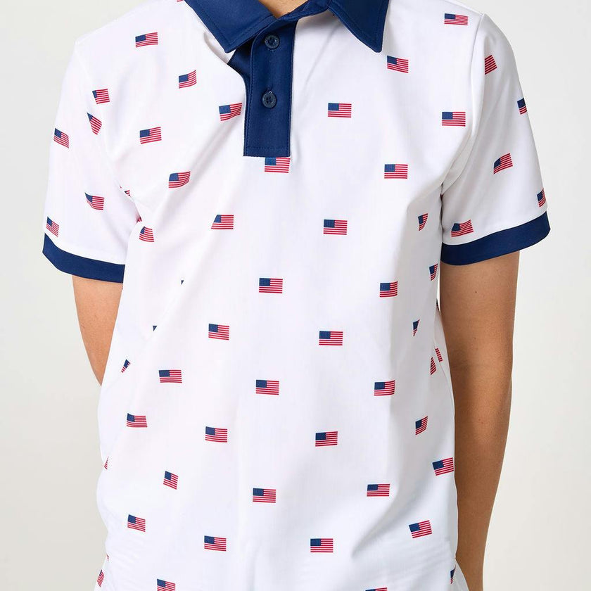 old glory polo shirt