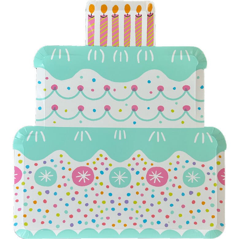 It's A Birthday Cake Large Plate