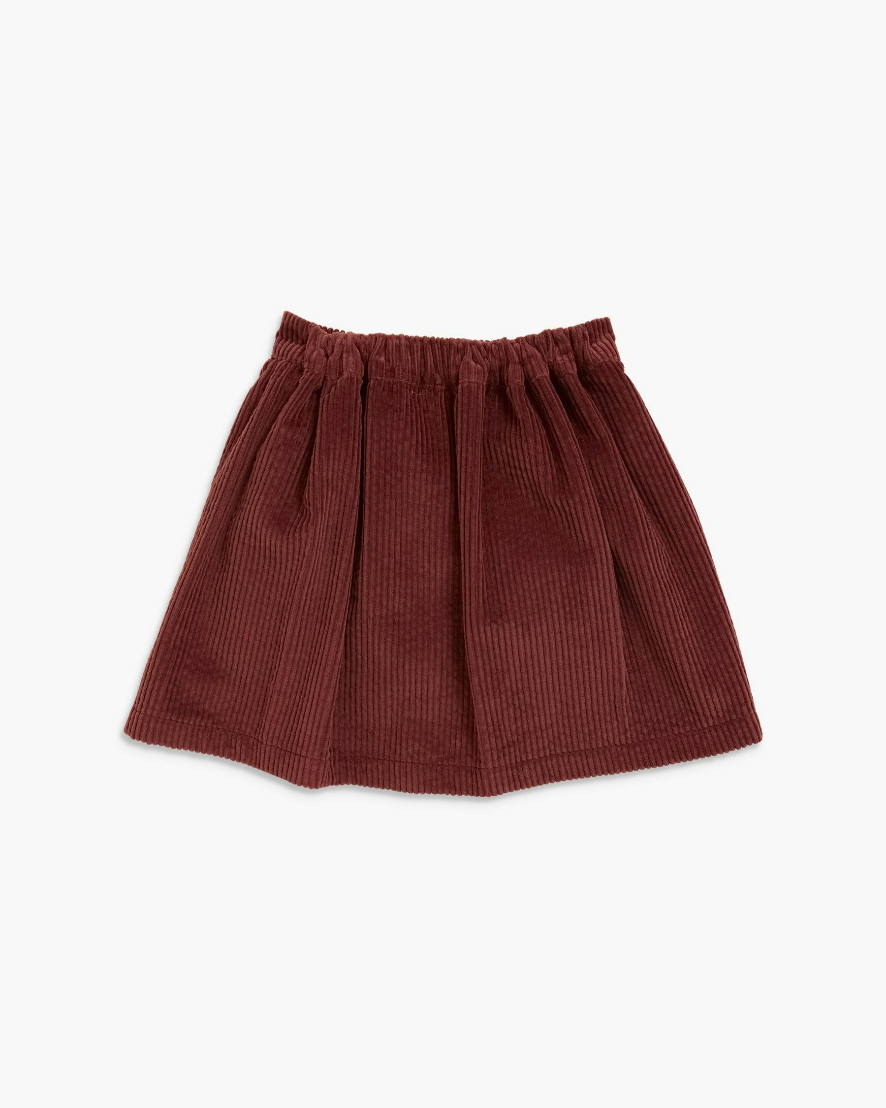 Smala Skirt Garnet Corduroy