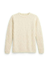 Textured Crew Neck Top