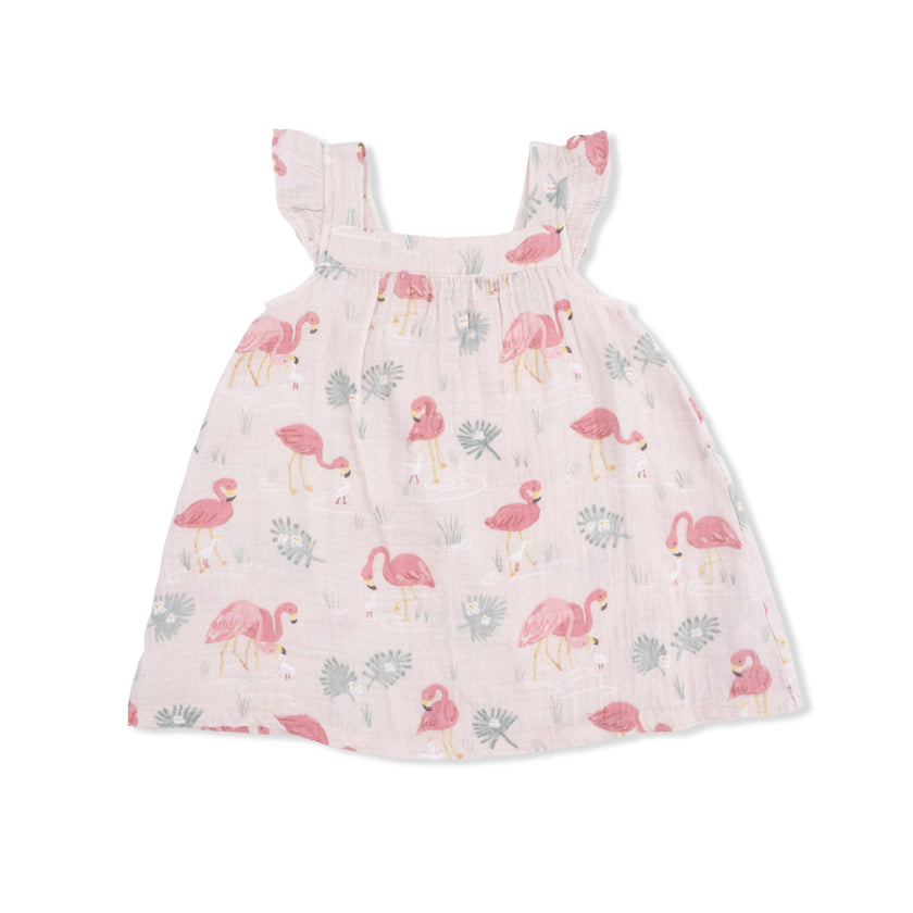 Flamingos - Sundress & Bloomer