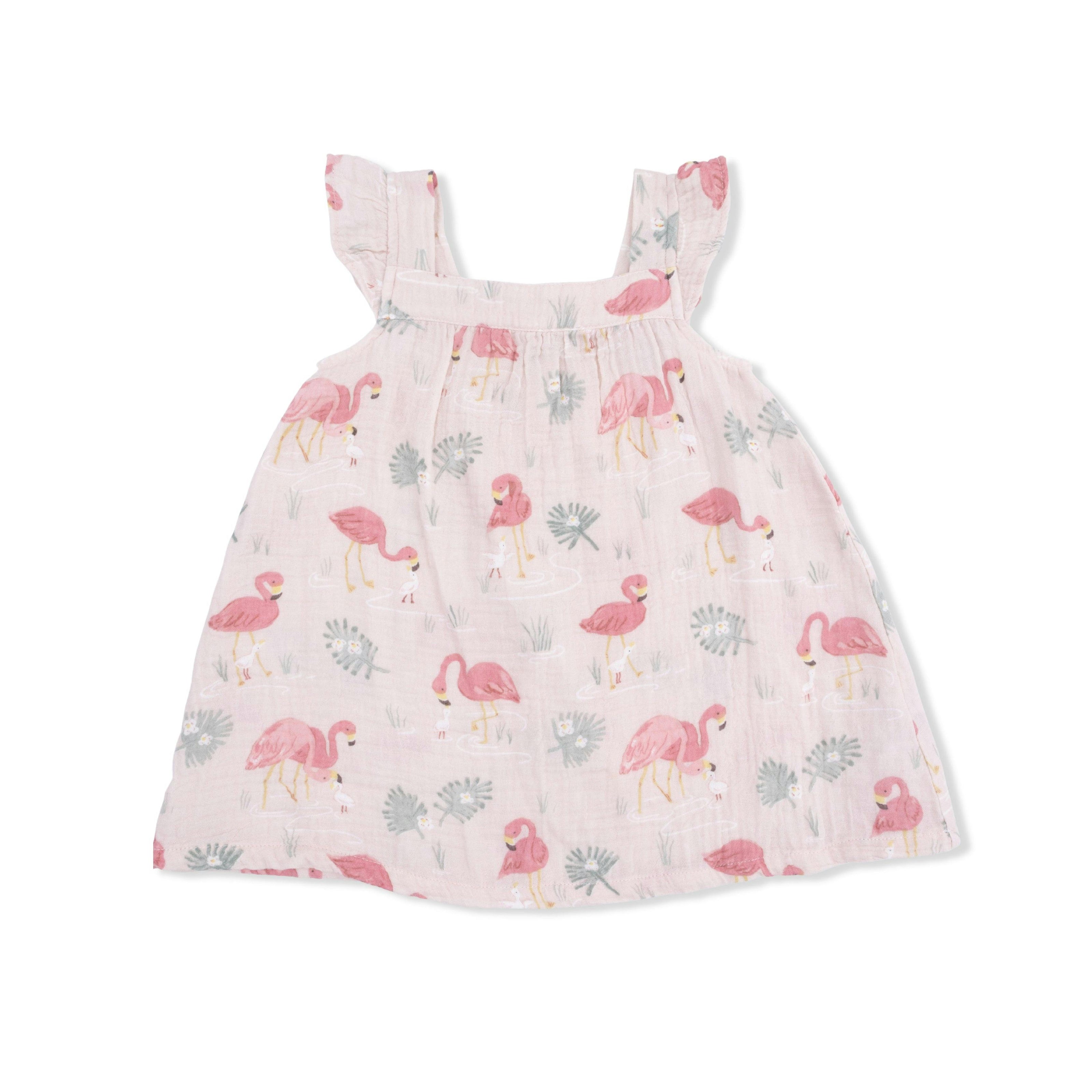 Flamingos - Sundress & Bloomer