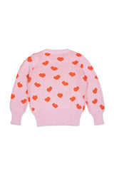 Love Hearts Jumper | Bubble Gum