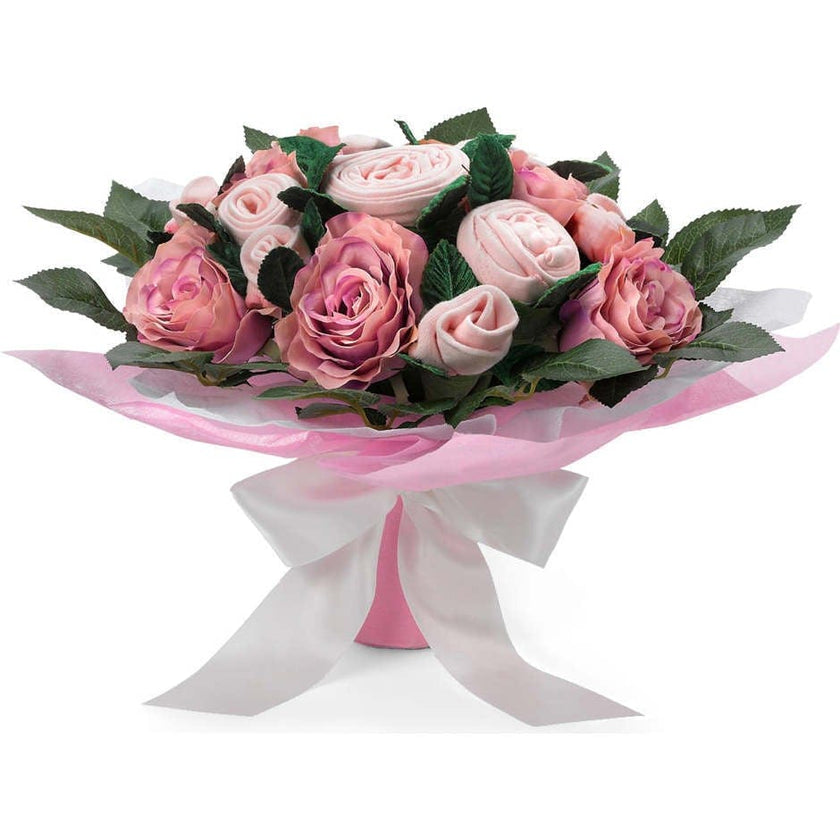 Luxury Rose Baby Clothes Bouquet