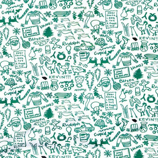 North Pole Christmas Two Piece Kids Henley Pajamas