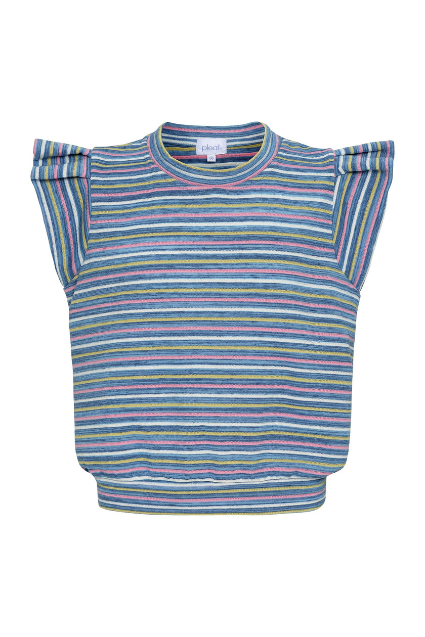Olivia Top Multi Stripe