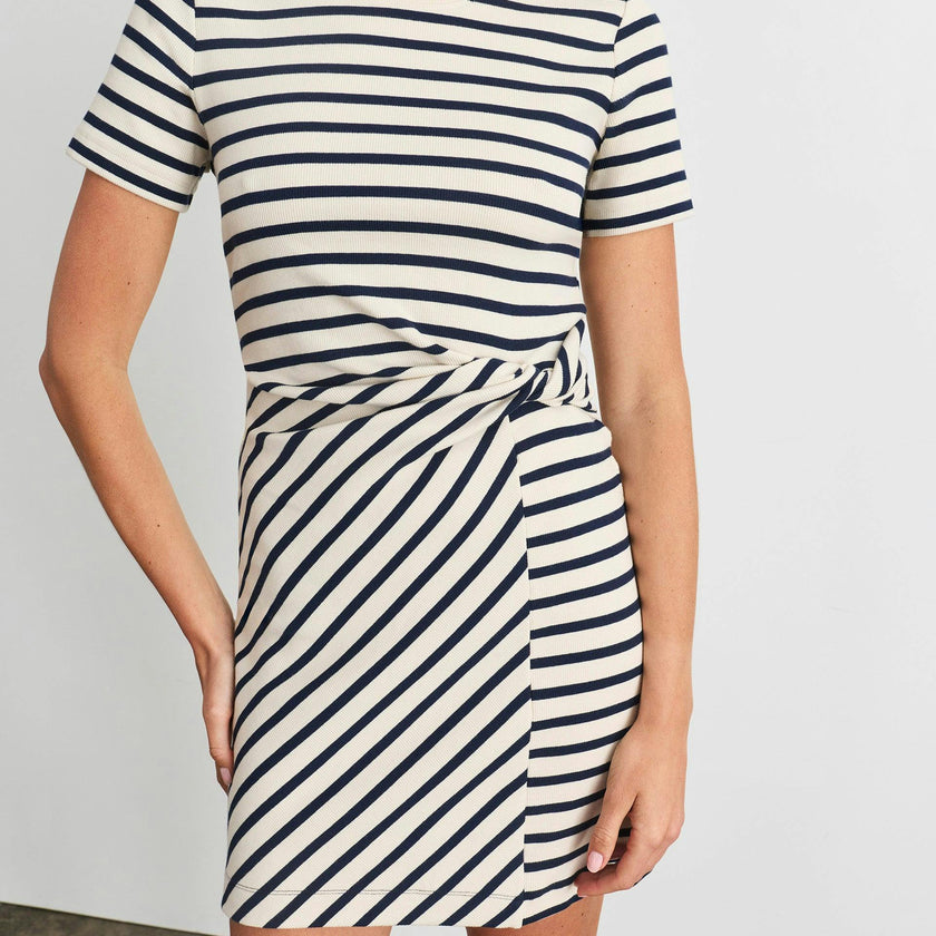 Short Striped Cody Dress
