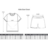 Happy Face "BE KIND" Message T-Shirt and Short Set Kids